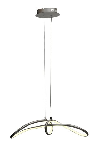 Candellux SLASH LAMPA WISZĄCA 38W LED 4000K SREBRNY