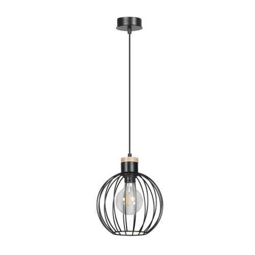 Emibig Barbado lampa wisząca 1-punktowa czarna 754/1