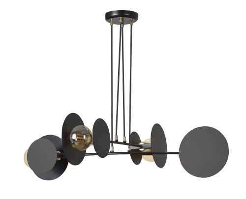 Emibig Idea lampa wisząca 4-punktowa czarna 792/4