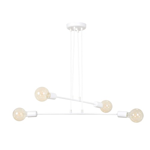 Emibig Multipo lampa wisząca 4-punktowa biała 697/4 697/4