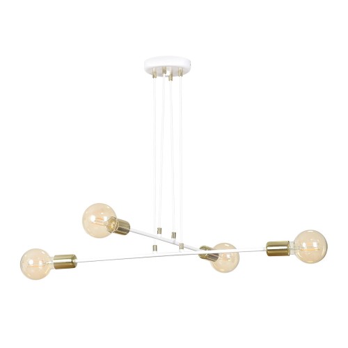 Emibig Vesio lampa wisząca 4-punktowa biała 786/4 786/4