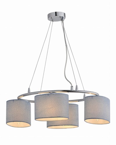 Candellux BAN LAMPA WISZĄCA 4X40W E14 CHROM