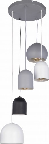 TK Lighting Lampa wisząca / Koło Tempre 5pł. 2830
