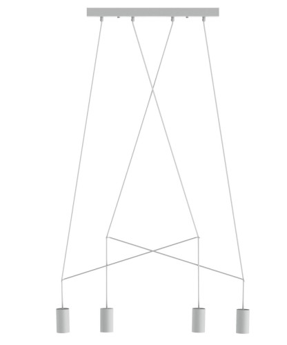 Фото - Люстра / світильник Nowodvorski Imbria lampa wisząca 4-punktowa biała 9191 