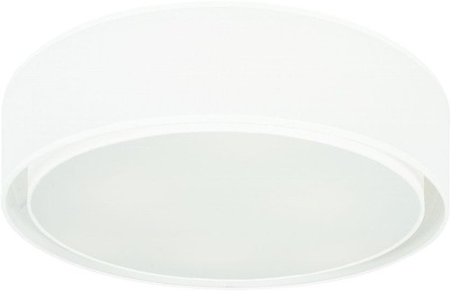 Nowodvorski Plafon LAMPA sufitowa MIST 8943 minimalistyczna OPRAWA abażurowa okrągła biała 8943