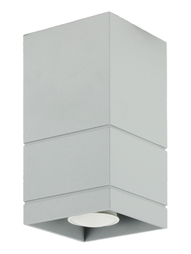 Lampex Lampa sufitowa Neron B, popielata