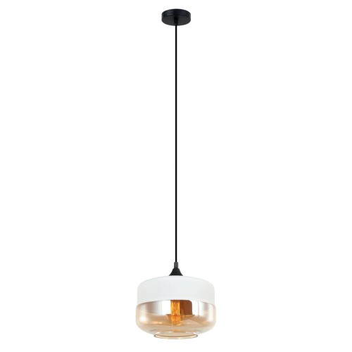 Zdjęcia - Żyrandol / lampa Italux Lampa wisząca Molina MDM-2380/1 W+AMB 