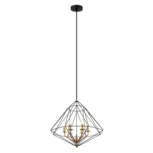 Italux Maresmo lampa wisząca 6-punktowa PEN-6369-6-BKBR PEN-6369-6-BKBR