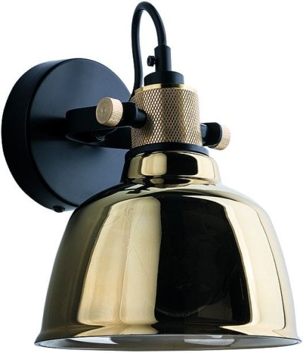 Nowodvorski Lampa ścienna kinkiet AMALFI GOLD I KINKIET 9155 złoty 9155