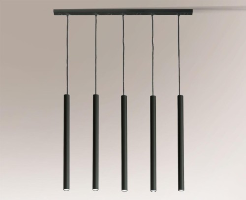 Shilo lampa wisząca Yabu 5xMR11 czarna 5528