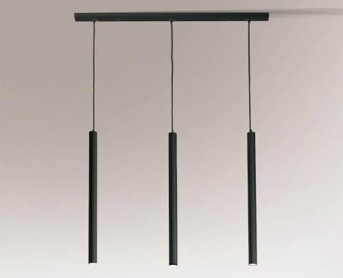 Shilo lampa wisząca Yabu 3xMR11 czarna 5527