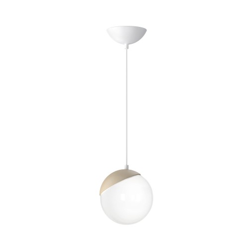 Milagro Sfera Wood lampa wisząca 1-punktowa MLP5424