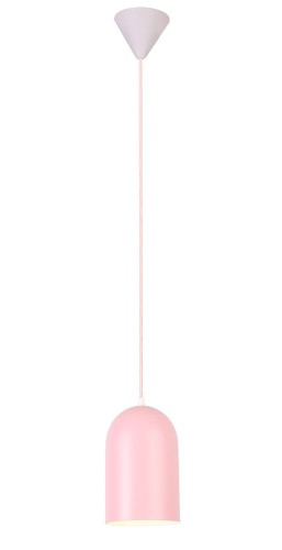 LUNO Lampa Wisząca Oss LUNO styl skandynawski metal różowy 50101186