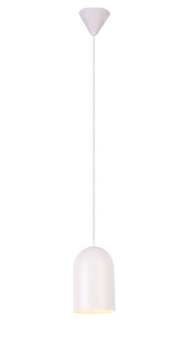 LUNO Lampa Wisząca Oss LUNO styl skandynawski metal biały 50101184