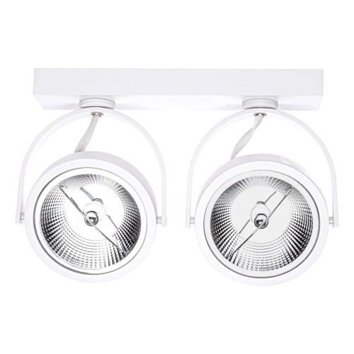Milagro Lugar lampa sufitowa 2-punktowa biała ML5705