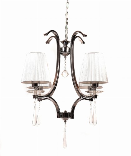 Lumina Deco Deco Klasyczny Żyrandol Kryształowy Venisia W4 LDP 8810-4