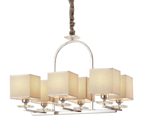 Lumina Deco Deco LAMPA WISZĄCA CHROMOWANA LINIANO W6