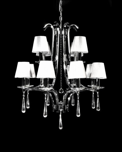 Lumina Deco ŻYRANDOL KRYSZTAŁOWY VENISIA W12 LDP 8035 12