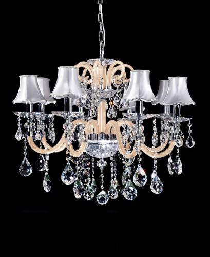 Lumina Deco Deco Żyrandol kryształowy DENICA W8 LDP 66249-8 Deco LDP 66249-8