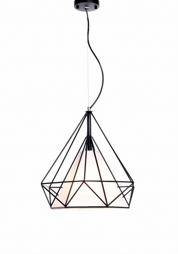 Lumina Deco Deco LAMPA WISZĄCA SKANDYNAWSKA CZARNA FORTI LDP 7921 (BK)