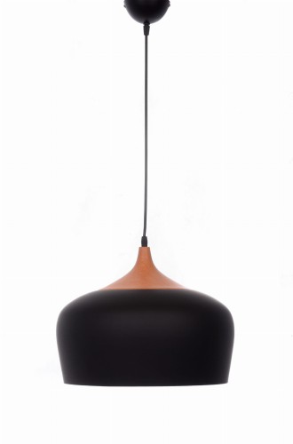Lumina Deco Deco NOWOCZESNA SKANDYNAWSKA LAMPA WISZĄCA CZARNA CONSI LDP 7918 (BK)
