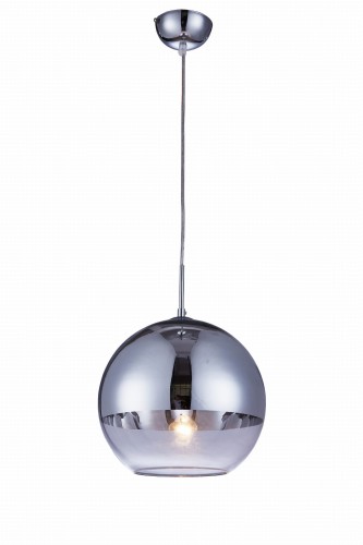 Lumina Deco Deco NOWOCZESNA LAMPA WISZĄCA CHROMOWANA VERONI D20 LDP 1029-200 (CHR)