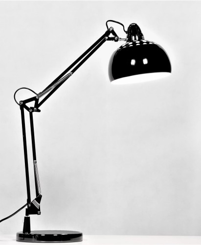 Lumina Deco Deco Lampa stołowa RIGORRIA BLACK LDT 8815-3 BL) Deco LDT 8815-3 BL)