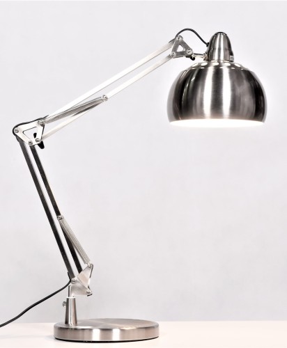 Lumina Deco Deco Lampa stołowa RIGORRIA SILVER LDT 8815-3 SL) Deco LDT 8815-3 SL)