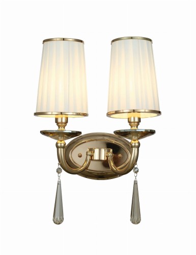 Lumina Deco Kinkiet FABIONE złoty W2 LDW 1200-2 GD