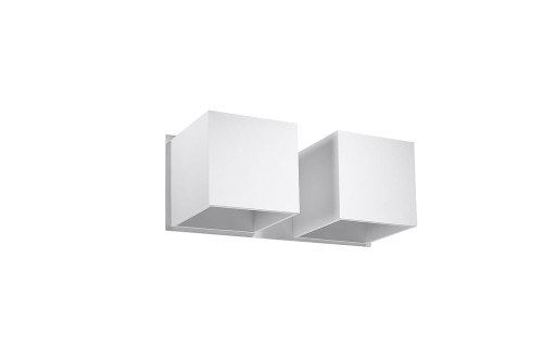 Sollux Lighting Kinkiet QUAD 2 biały DEEP SPACE