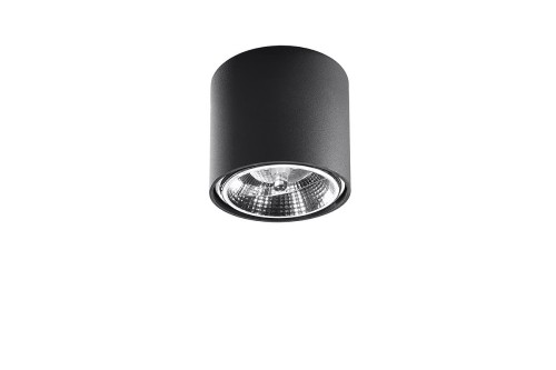 Sollux Lighting Plafon TIUBE czarny
