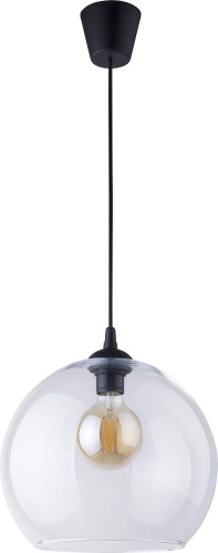 TK Lighting Lampa wisząca Cubus transparenta 1x60 W E27