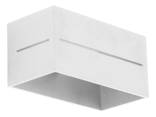 Lampex Kinkiet Quado PRO B, biały, 10x20 cm