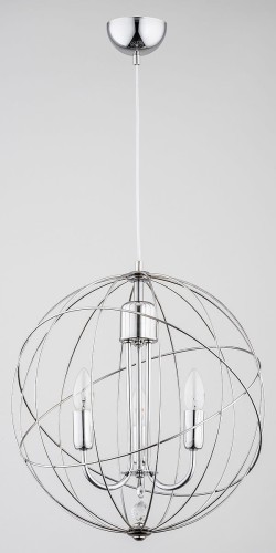 Lampa wisząca Pikio 3 x 40 W E14 chrom 62021
