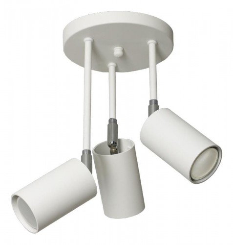 Lampex Plafon ROLOS 3x40W Biały 655/3B BIA