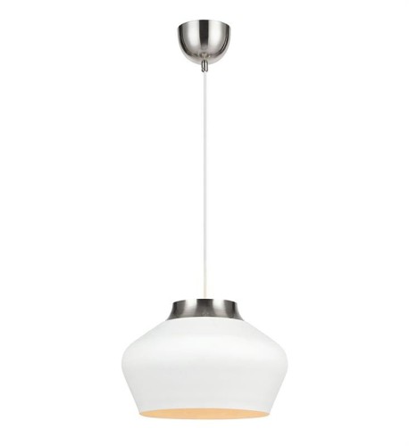 Markslojd LAMPA wisząca KOM 107379 zwieszana OPRAWA metalowa biała 107379