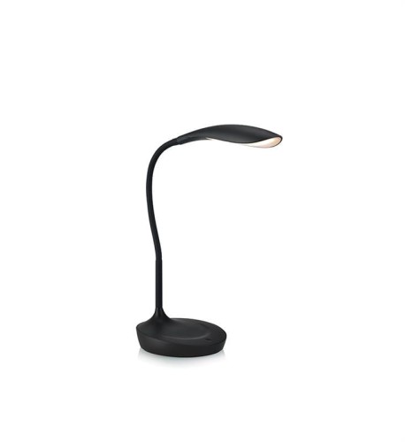 Markslojd SWAN USB LED 106094 Lampka biurkowa Czarny
