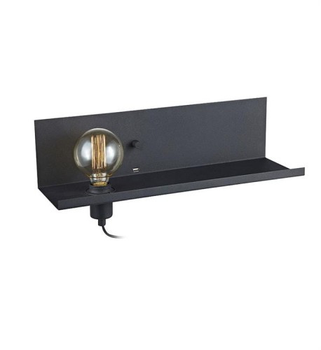Markslojd Kinkiet LAMPA ścienna MULTI 106482 metalowa OPRAWA IP20 Czarny
