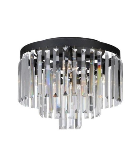 Markslojd 106563 Ventimiglia Plafond 42Cm Black-Mc 106563