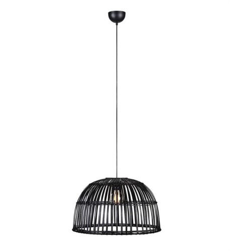 Markslojd Lampa wisząca Cottage 107981 dekoracyjna czarna oprawa sufitowa 107981