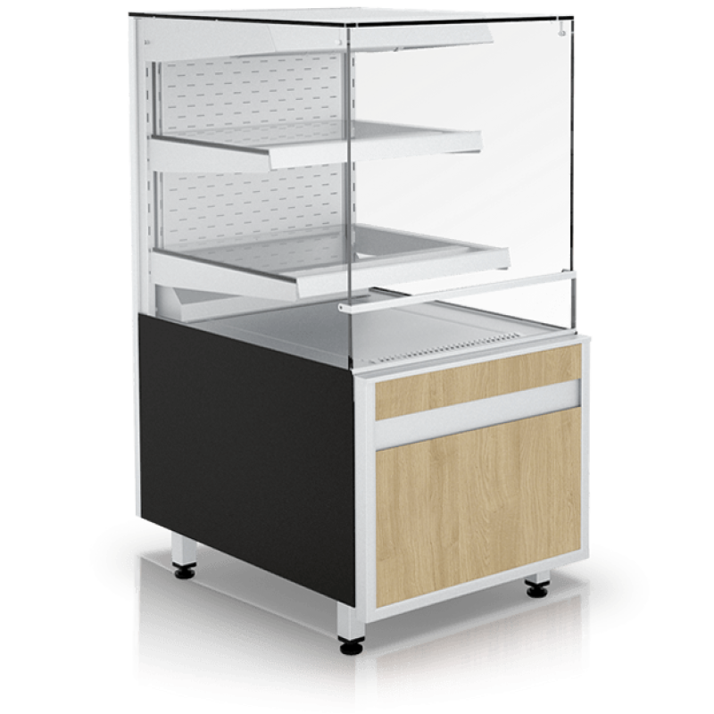 Witryna cukiernicza IGLOO GASTROLINE CUBE 1.3W 2P OPEN (PLUG-IN)