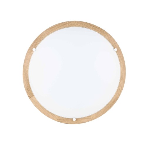 Spotlight Frida plafon 2-punktowy dąb olejowany/biały 4753474