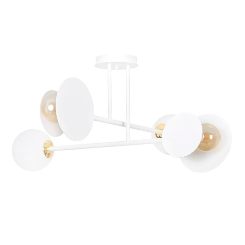 Emibig Minerva lampa sufitowa 4-punktowa biała 613/3 613/3