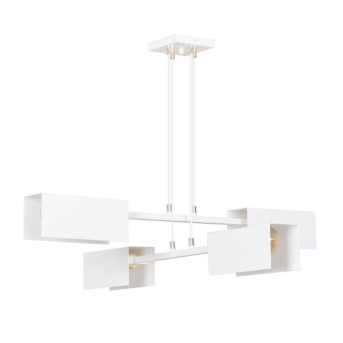 Emibig Tolos lampa wisząca 4-punktowa biała 634/4 634/4