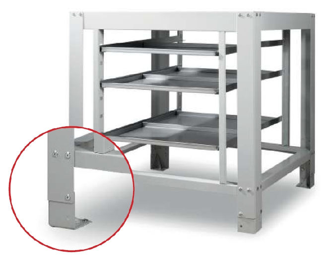 Witryna cukiernicza neutralna Dolce Visione Neutro Premium 1300 wnętrze ze stali nierdzewnej 1300x670x1300 mm