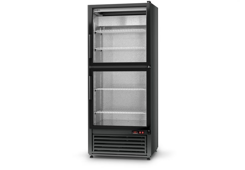 Energooszczędna szafa chłodnicza przeszklona RAPA SCh-S 725 2D ecoline