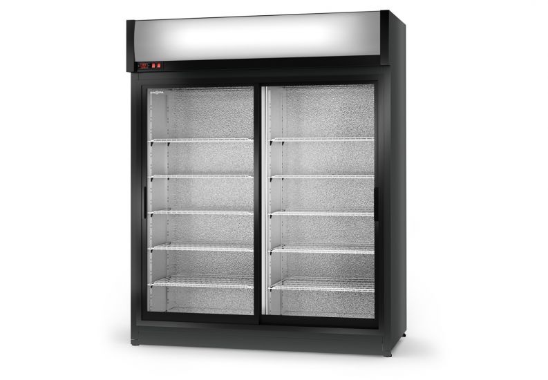 Energooszczędna szafa chłodnicza przeszklona RAPA SCh-SR 1600 AG ecoline