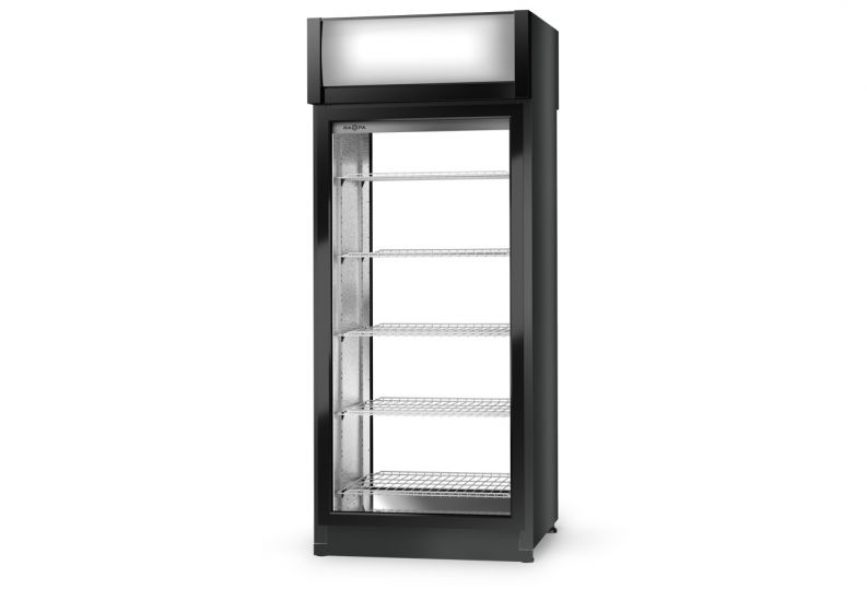 Energooszczędna szafa chłodnicza dwustronnie przeszklona RAPA SCh-2S 825 1D AG ecoline