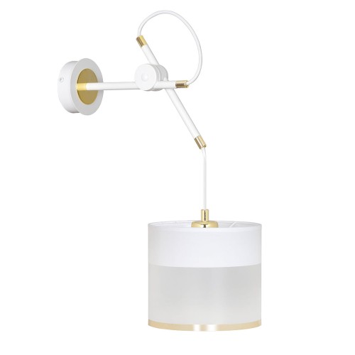 Emibig Monolit kinkiet 1-punktowy biały 589/K1 589/K1