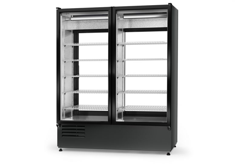 Energooszczędna szafa chłodnicza dwustronnie przeszklona RAPA SCh-2SR 1600 ecoline